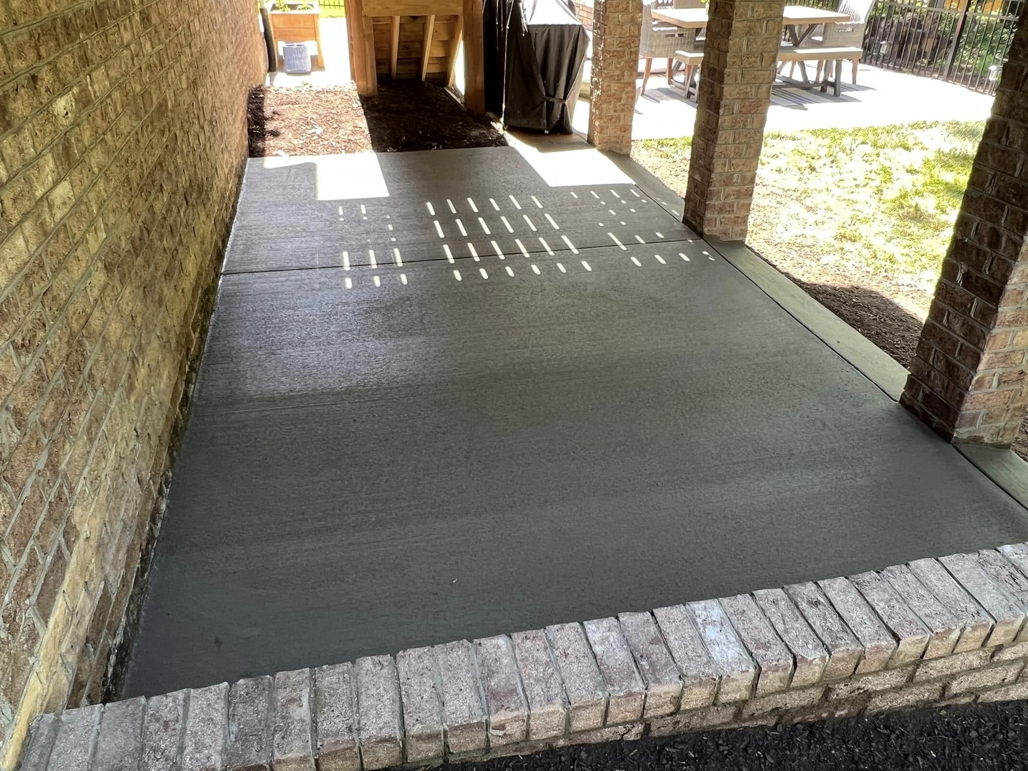 Concrete Patio Installation Richmond VA